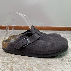 Birkenstock Grey Clogs Size 39
